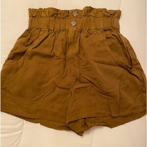 Loft Lou & Grey XS brown shorts with spandex waist with tags.